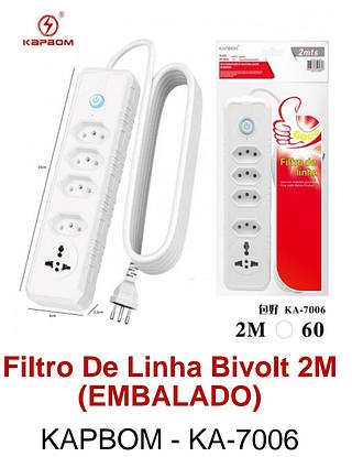 extensão Filtro De Linha 2m