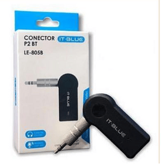 CONECTOR P2 BT COM MÚSICA