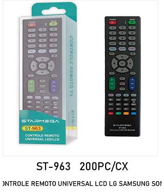 Controle Remoto Universal LED/LG/SAMSUNG/SON