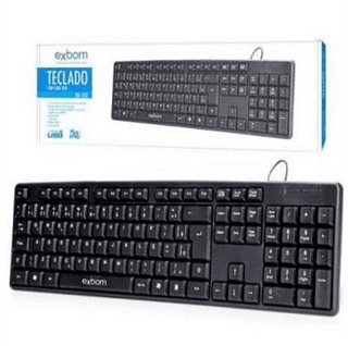 TECLADO COM FIO-USB