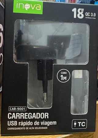 CARREGADOR USB/TP-C 18W