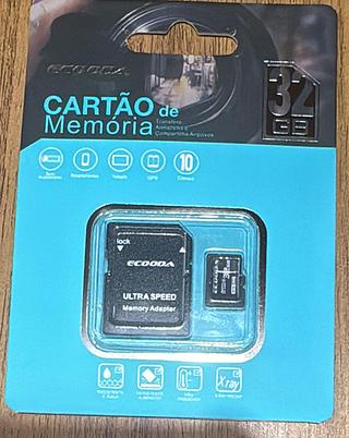 MEMÓRIA CARD 32GB