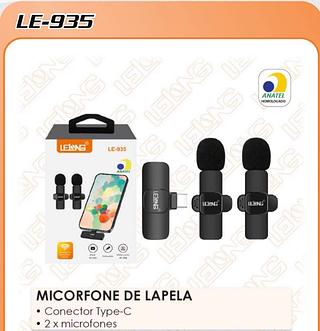 MICROFONE DE LAPELA TYPE-C