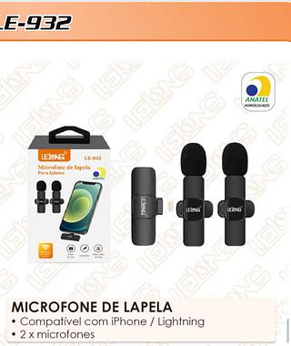 MICROFONE DE LAPELA IOS