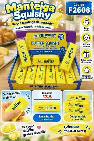 SQUISH Manteiga (com 12pc)