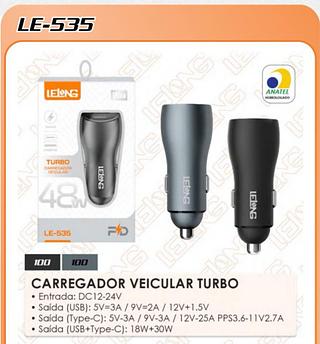VEICULAR (1 usb 1 tipo-c)