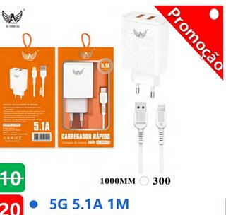 CARREGADOR 5G 5.1A