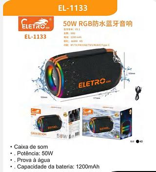 CAIXA DE SOM 50W