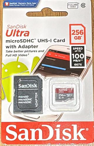 CARTAO DE MEMORIA 256GB