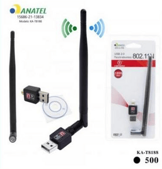 ANTENA WIFI USB 2.0 (802）