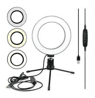 RING LIGHT 6 POLEGADAS