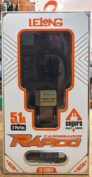 CARREGADOR 2 Entradas (V8) 5.1A