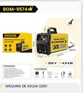 MÁQUINA DE SOLDA 220v