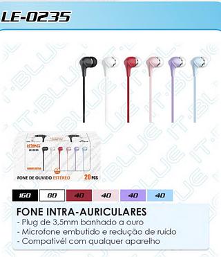 FONE DE OUVIDO ESTÉREO