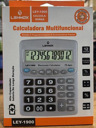 CALCULADORA 12 DIGITAL
