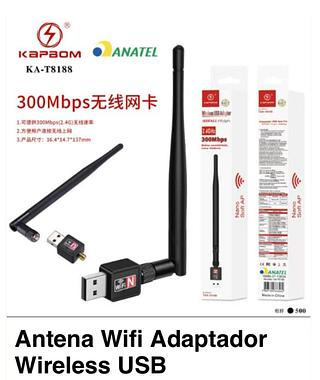 ANTENA WIFI USB 2.0 (802）