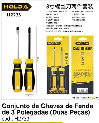 CHAVE DE FENDA