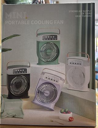 VENTILADOR SEM FIO COM 5 UMIDIFICADO