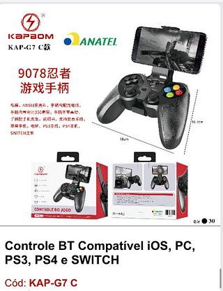 CONTROLE GAMER IPEGA 9076