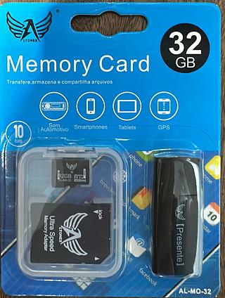 MEMÓRIA CARD 32GB