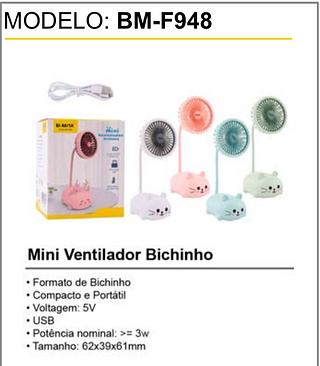 VENTILADOR MINI Bichinho