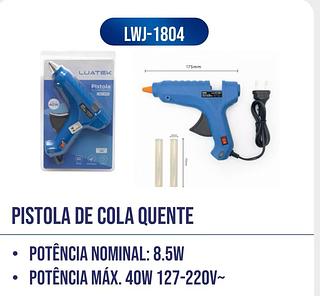 PISTOLA DE COLA QUENTE BIVOLT 40W