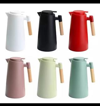 garrafa térmica 1 Litro com termômetro Led para Café Chá