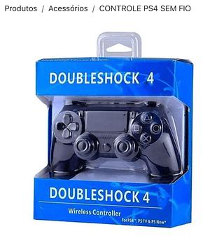 CONTROLE PS4 SEM FIO