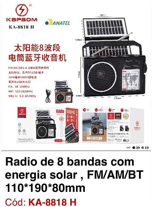 Rádio FM/AM/SW/USB/TF