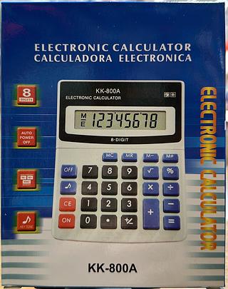 CALCULADORA 8 DIGITAL