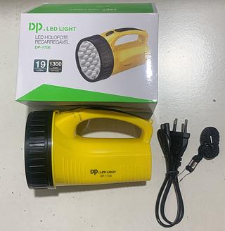 LED LANTERNA HOLOFOTE 19-LED