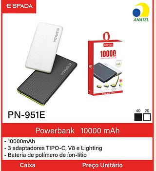 portátil 10000mAh