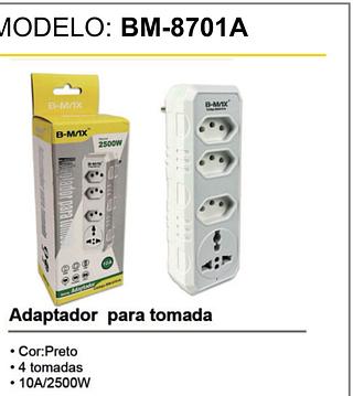 Adaptador para tomada