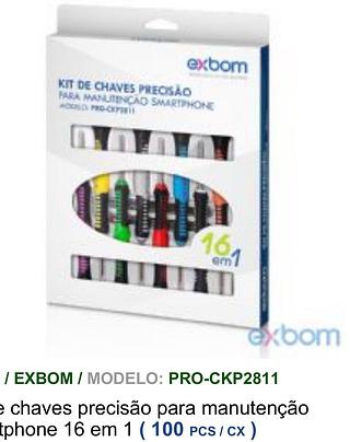 chaves precisão para manutenção 16 em 1