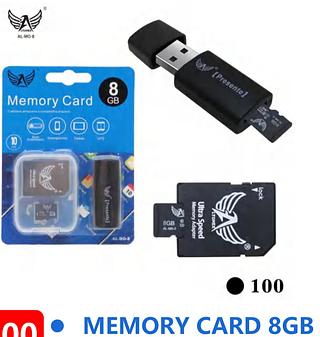 MEMÓRIA CARD 8GB