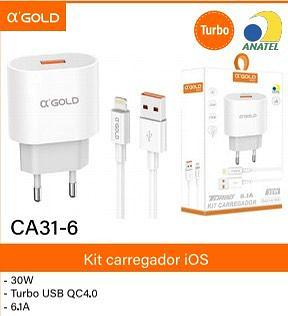 Carregador ios 30w