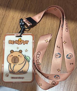 CORDÃO /CRACHÁ (Capybara)