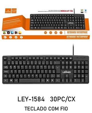 TECLADO COM FIO-USB
