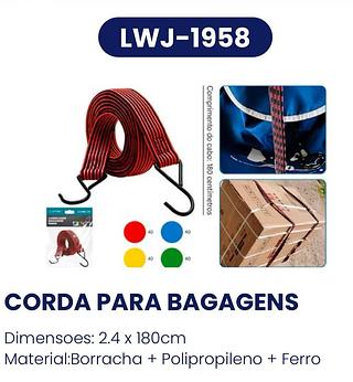 BORRACHA CORDA PARA BAGAGENS