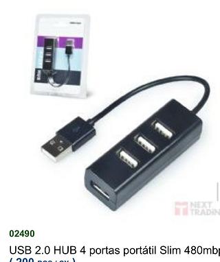 4-PORT HUB 4USB