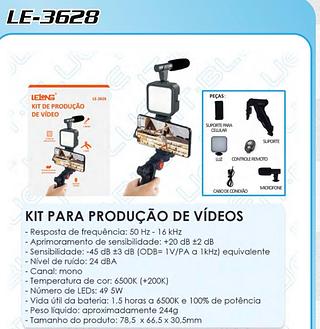 KIT PARA PRODUCAO DE VIDEO
