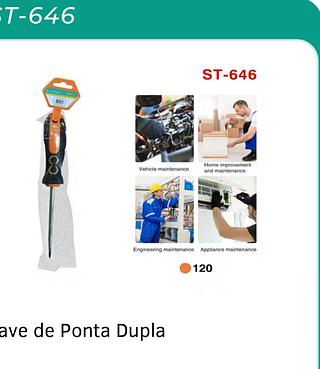 Chave de ponta Dupla