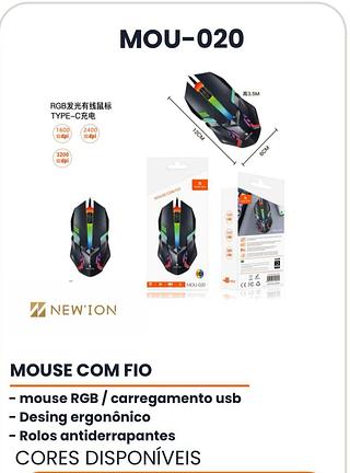 MOUSE COM FIO