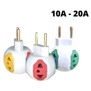 ADAPTADOR TOMADA BOLA 10A/20A