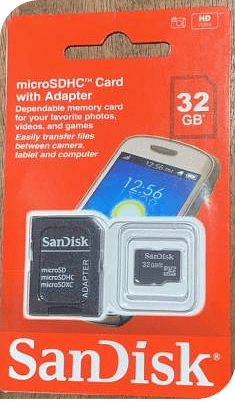 CARTAO DE MEMORIA 32GB