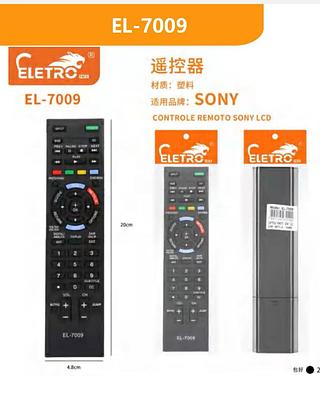 CONTROLE REMOTO (SONY LCD)