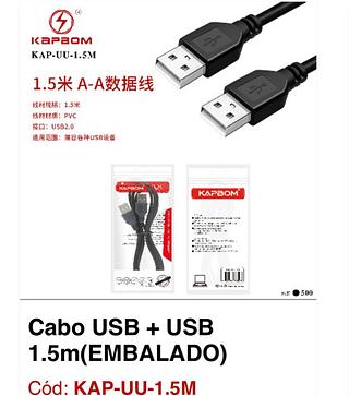 CABO USB-USB 1,5M