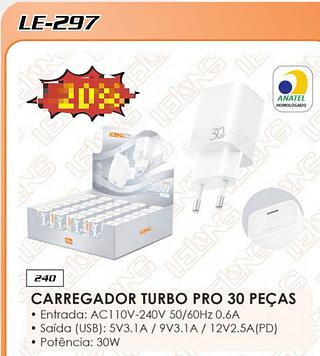 FONTE TYPE-C TURBO 30W