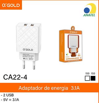 FONTE 2USB 3.1A 4.1a
