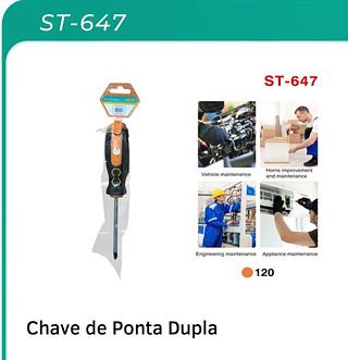 Chave de ponta Dupla